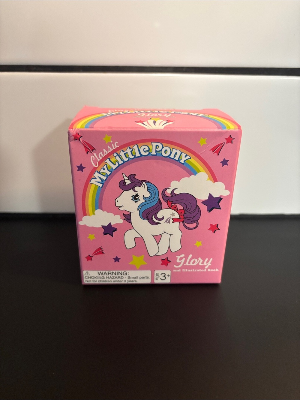 Classic My Little Pony Glory Mini Kit & Illustrated Book NIB
